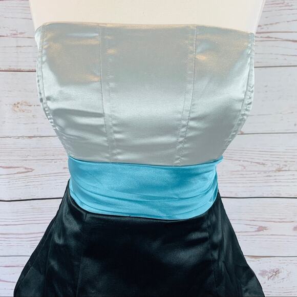 Speechless black silver teal balloon hem pickups - Picture 2 of 11